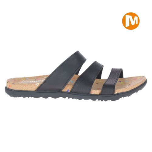 Merrell Napa Valley Badelatschen Damen Schwarz [DE-KQWRB]